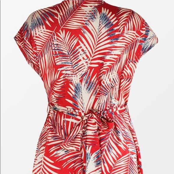 Cupshe Emmy Leafy Wrap Dress - Picture 8 of 8